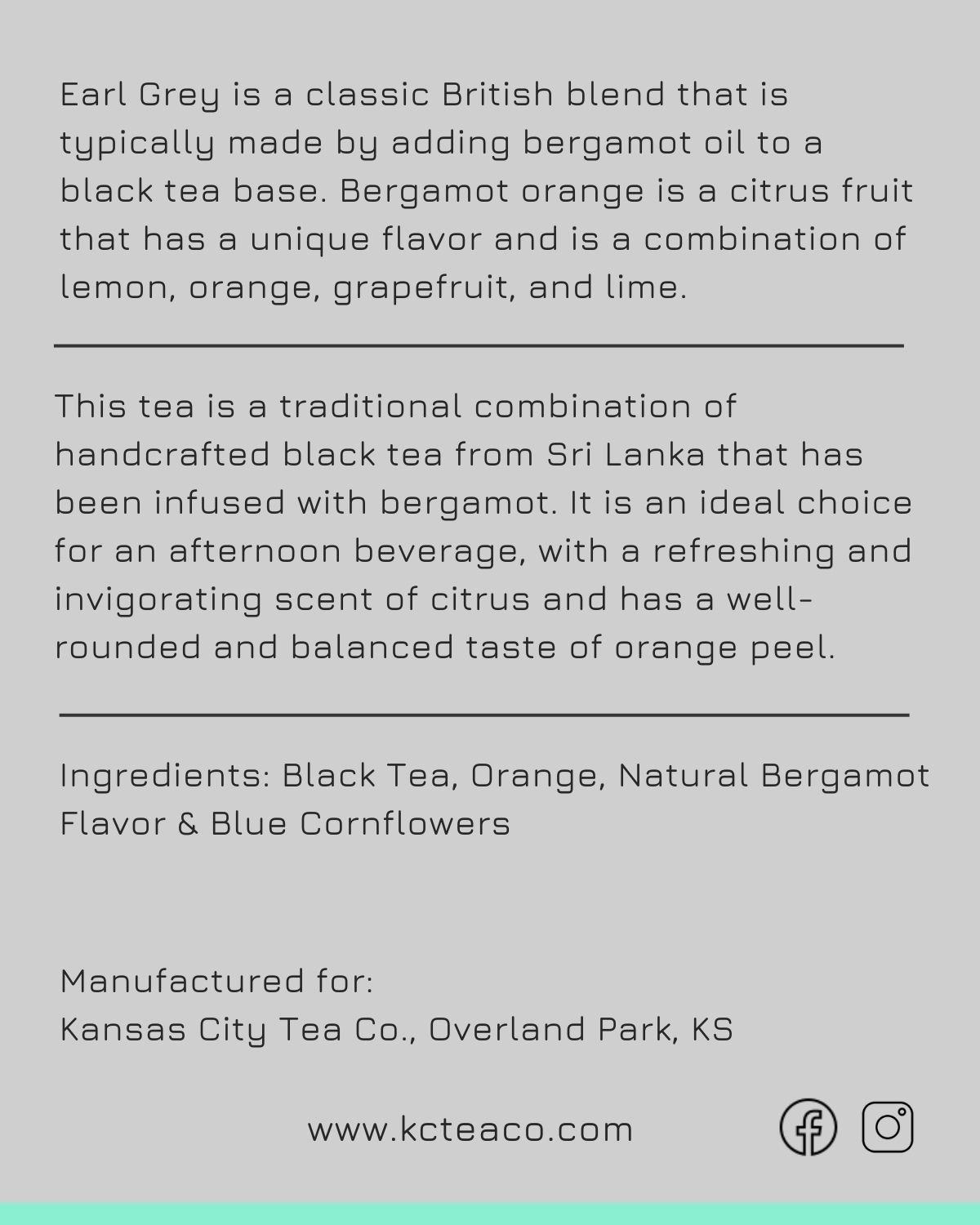 Earl Grey Zest